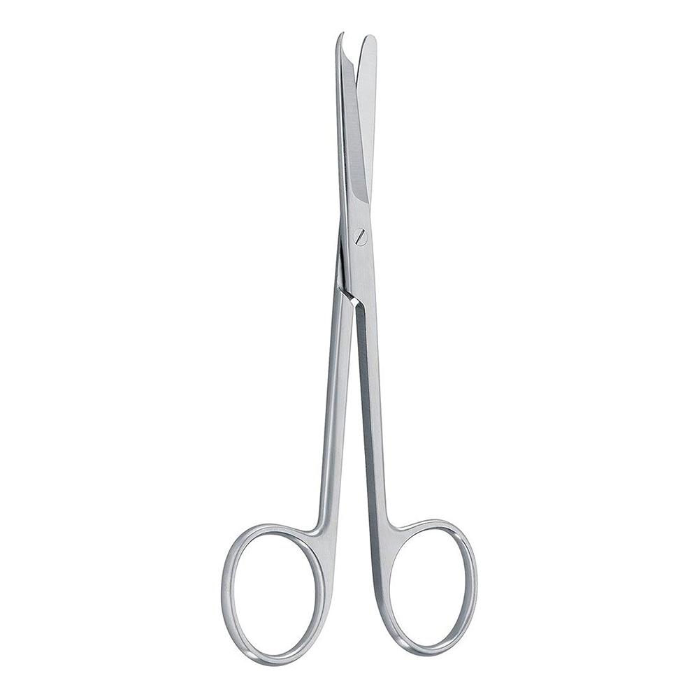 Suture Scissors Small Tip Design Hook Shaped Tip Reusable Surgical Scissors