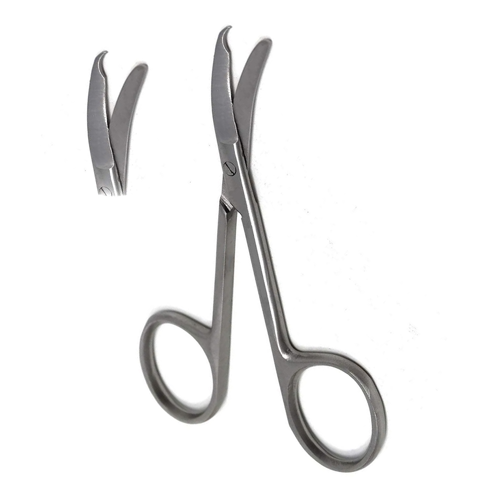 Premium Quality Curved Suture Stitch Scissors Surgical Stitching Practice Students Scissor