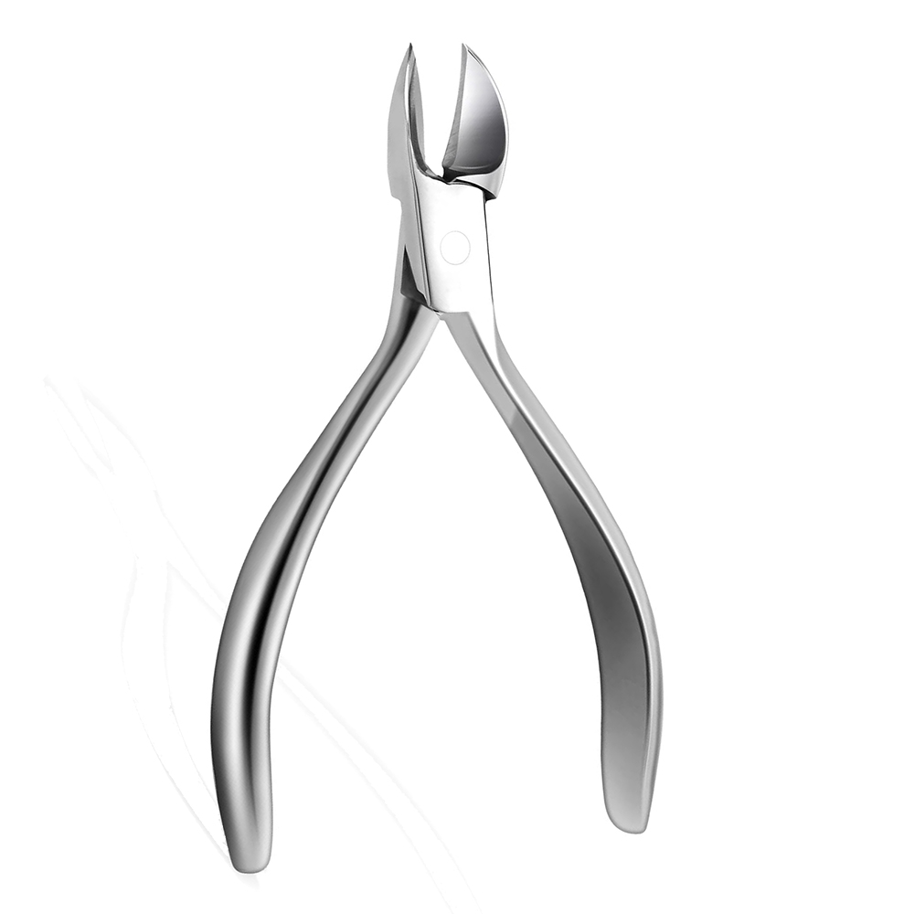 Stainless steel ingrown nail cutter designed for precise, safe trimming of ingrown nails.